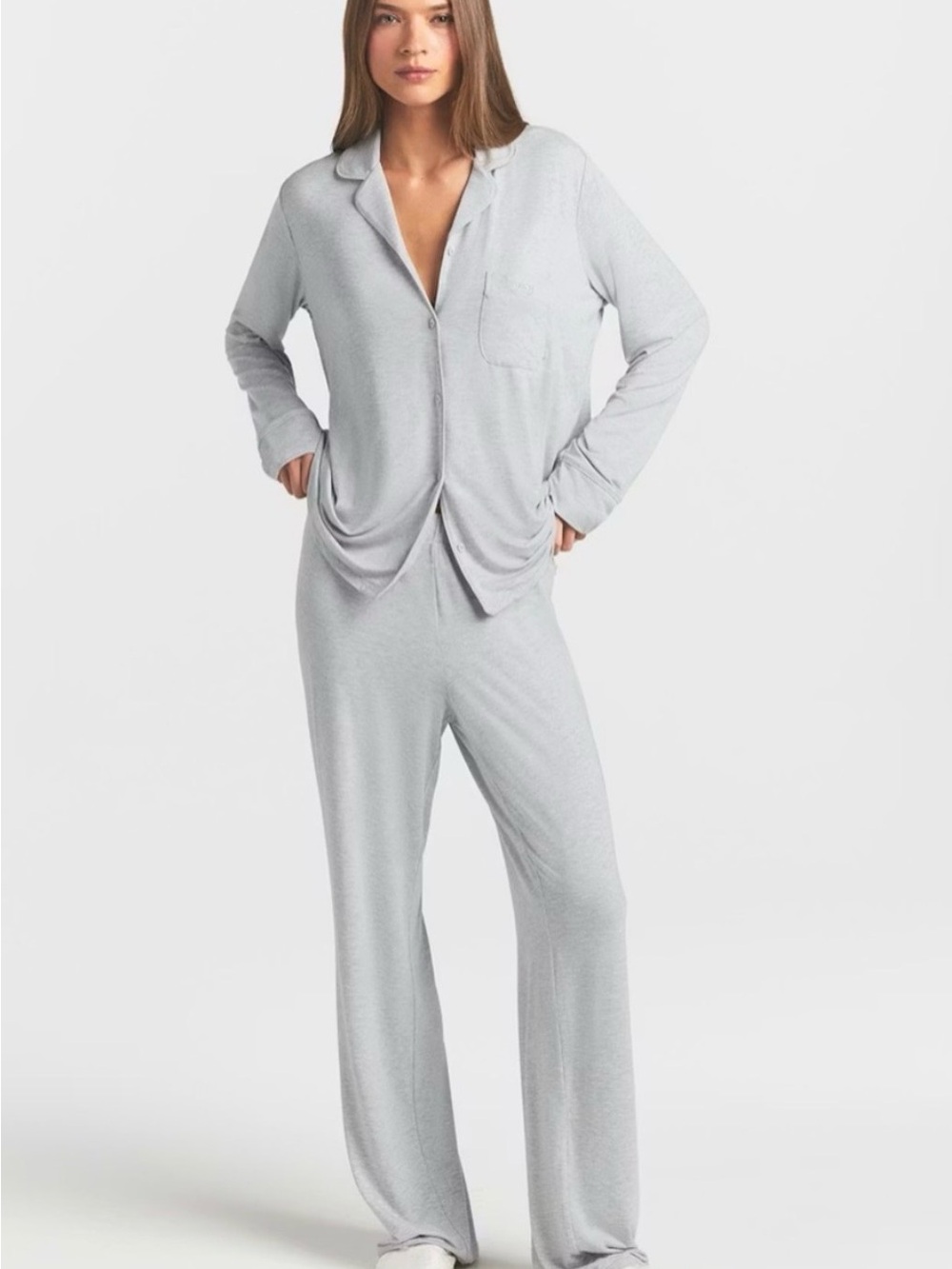 SKIMS Soft Lounge Sleep Pants Heather Grey *Pants Only